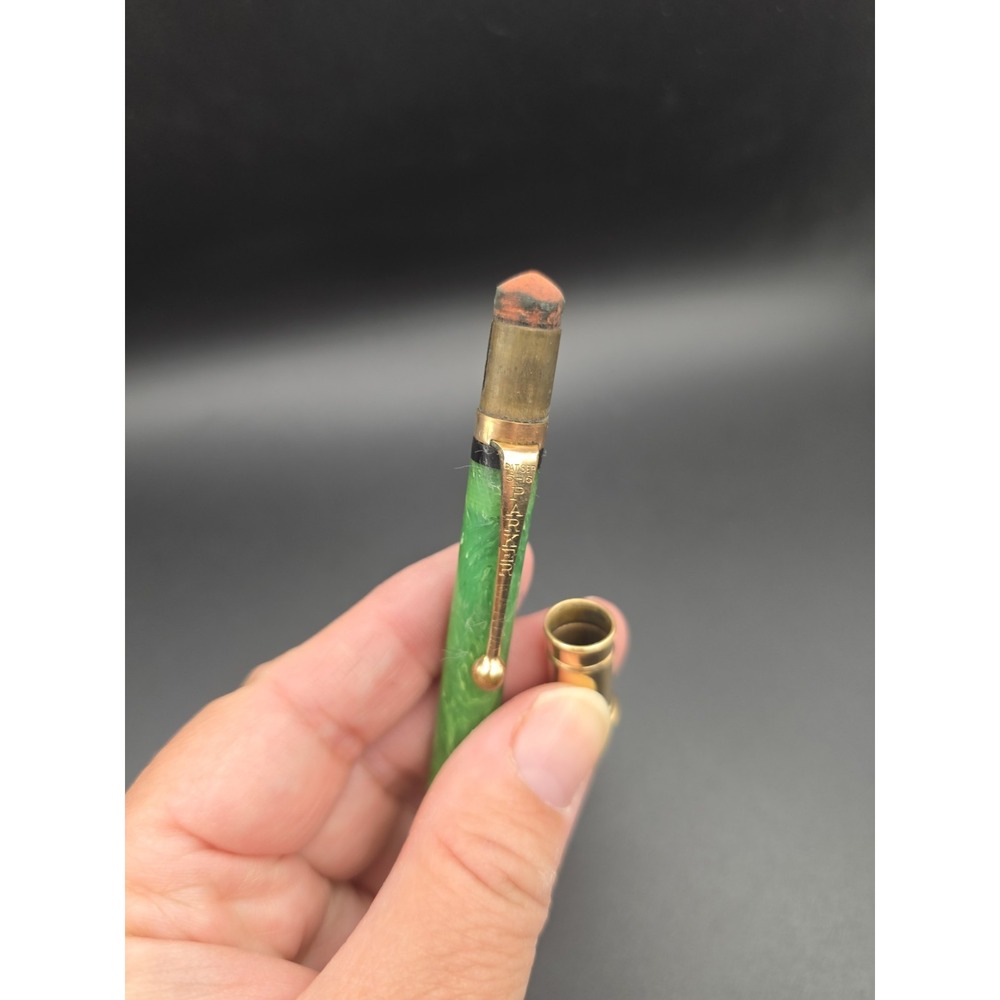 1920s Parker Duofold Jade Green Mechanical Pencil Clip Model Vintage USA - Picture 5 of 10